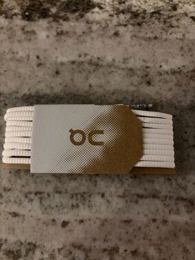 On Running White Elastic Shoe Laces NWT